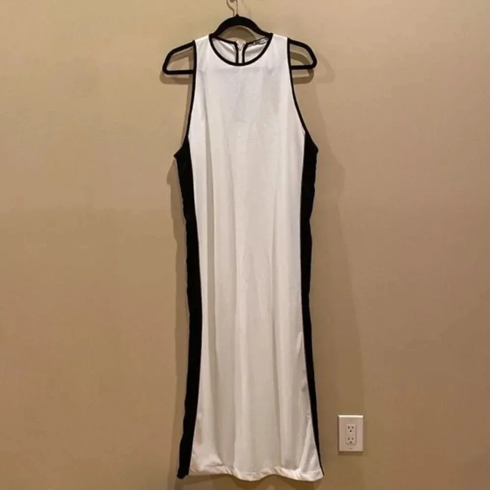 Zara DRESS WITH SIDE STRIPE - Picture 5 of 8